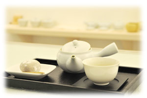 掛川茶と鞠福のお茶のセット
